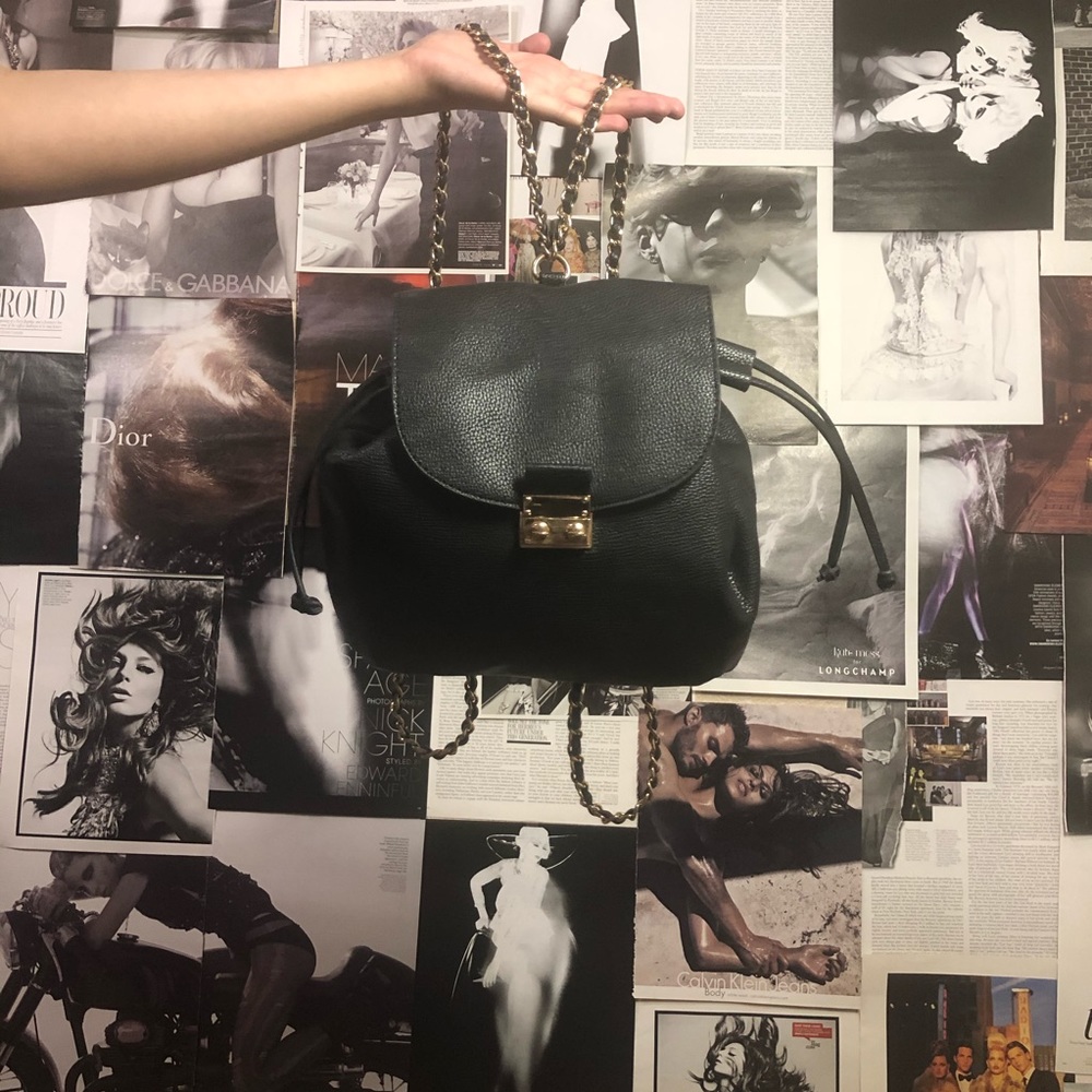 Chanel inspired mini backpack chain bag ✨